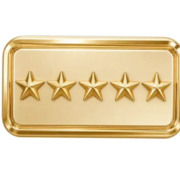 Five-star rating plaque — Karamba