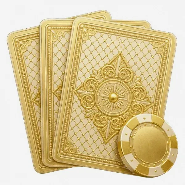 Playing cards and chip — Karamba