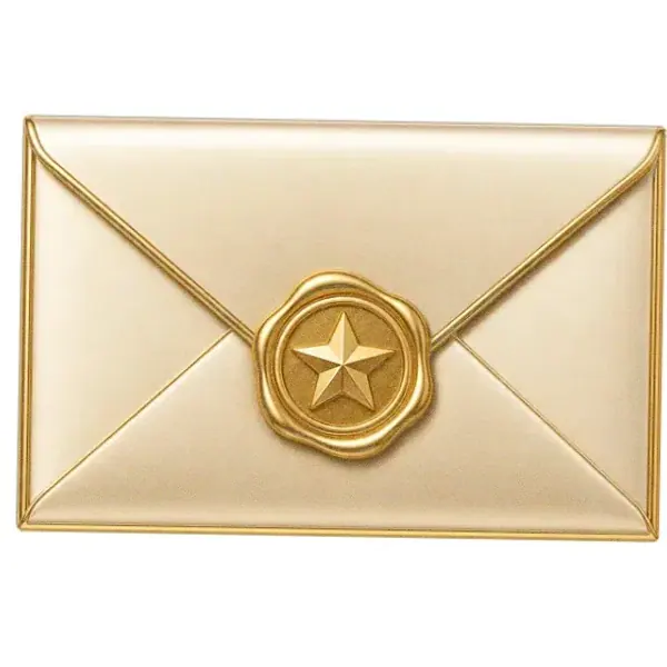 Sealed wax envelope — Karamba