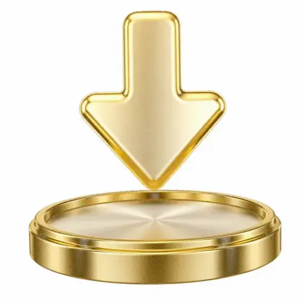 Downward arrow button — Karamba