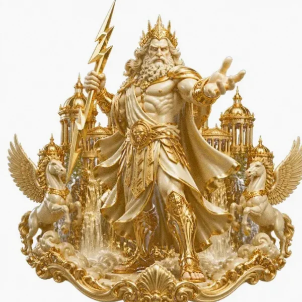 Zeus with lightning — Karamba