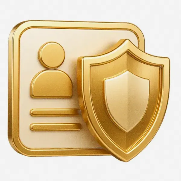 Shield and id card — Karamba