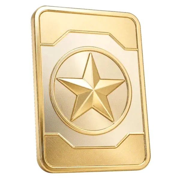Star-emblem card — Karamba